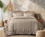 Opulence 3 Frill Bedcover – Classic Elegance, Soft Luxury